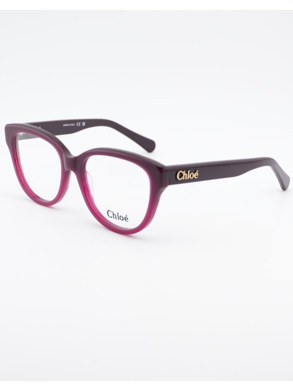 Chloe CH0243O 007 Eyeglasses Bordeaux 53mm Square Frame